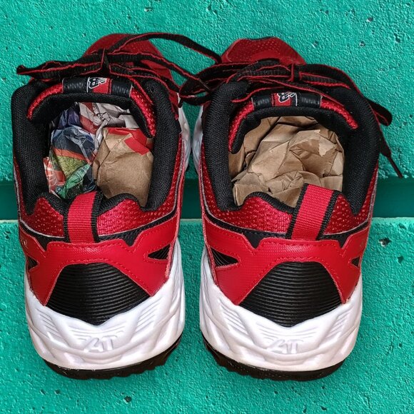 Men's US Size 9 New Balance 481v2 Trail Shoe Runner in Red, Black, and White - Picture 9 of 11